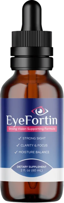 EyeFortin visual comfort support liquid drops bottle