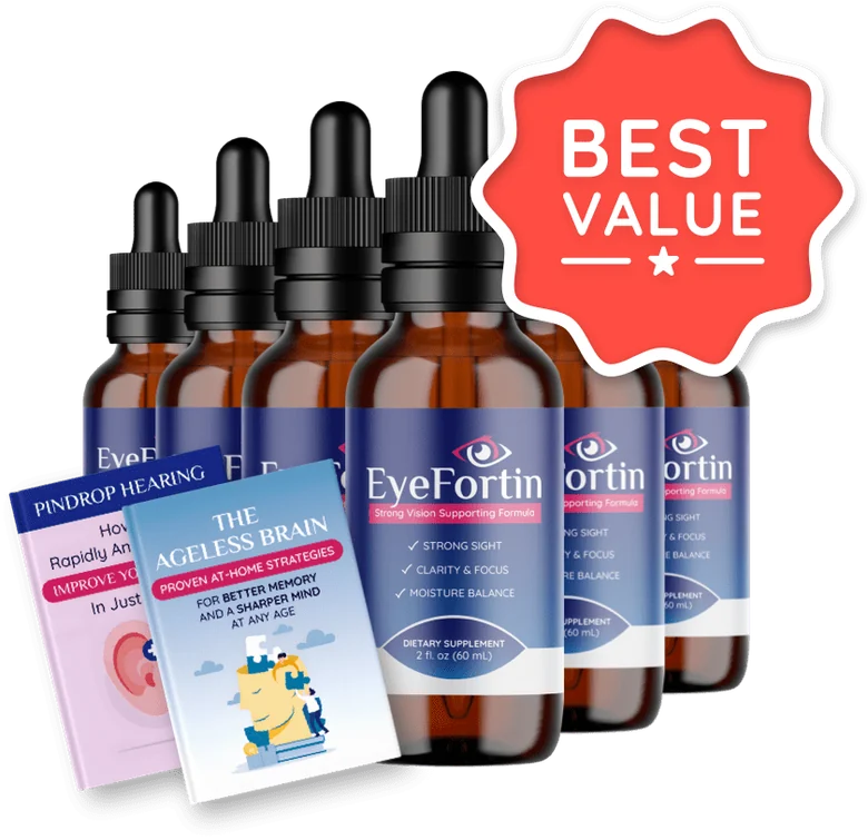 EyeFortin 6 Bottles package